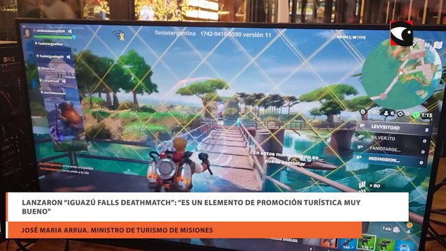 Lanzaron “Iguazú Falls Deathmatch”: “Es un elemento de promoción turística muy bueno
