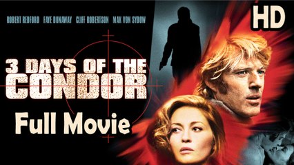 Three Days of the Condor (1975) Full Movie HD