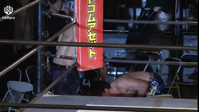 DDT King of DDT Round 2 HARASHIMA vs Hideki Okatani