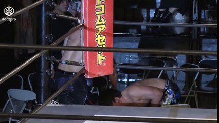 DDT King of DDT Round 2 HARASHIMA vs Hideki Okatani