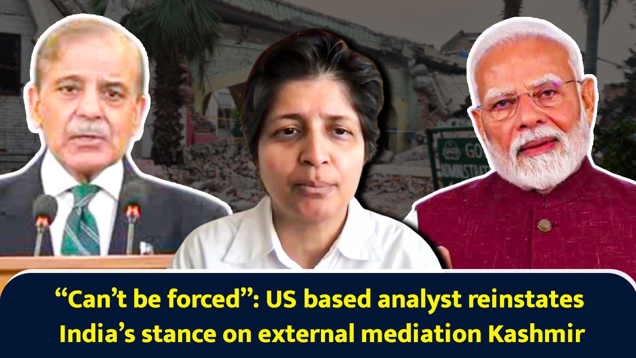 “Can’t be forced”: US based analyst reinstates India’s stance on external mediation Kashmir