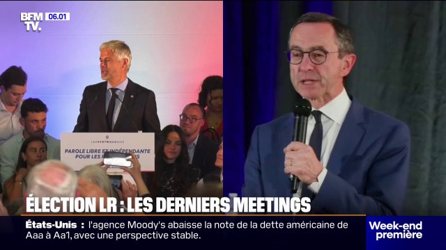 Présidence des Républicains: Laurent Wauquiez et Bruno Retailleau ont joué leurs dernières cartes