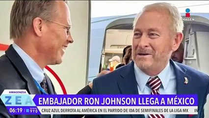 Llega a México Ronald Johnson, el nuevo embajador de Estados Unidos