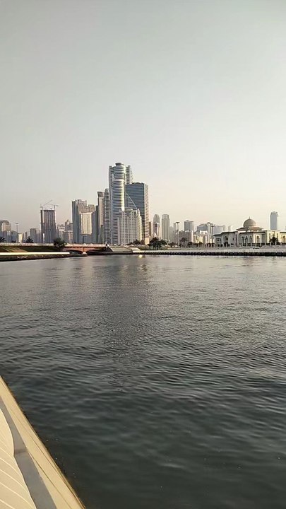 beautiful view of flag Island 🏝️🏝️ and bouhara corniche
