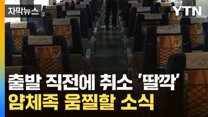 [자막뉴스] 환불 얌체족 극성...달라지는 열차 취소 수수료 / YTN