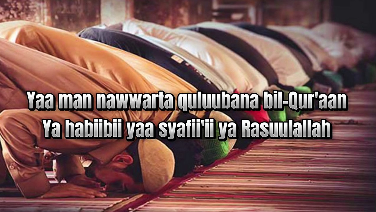 Habibi Ya’ Muhammad (slowed-reverb-lyrics) #tiktok #viral