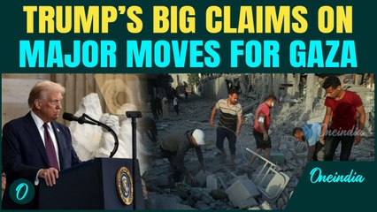 'Good Things Coming For Gaza’ Trump Hints At MAJOR Developments In Gaza Amid Unrest