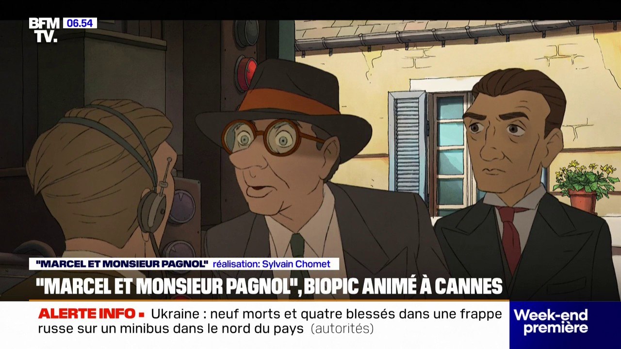 "Marcel et Monsieur Pagnol": le biopic animé de Sylvain Chomet présenté ce samedi à Cannes