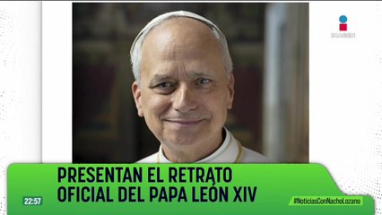 Revelan el primer retrato oficial del papa León XIV