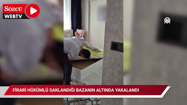Firari hükümlü saklandığı bazanın altında yakalandı