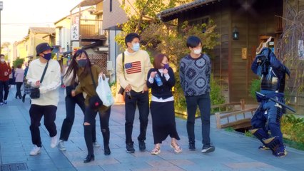 サムライマネキンドッキリ#3-SAMURAI Mannequin Prank in Japan#3-SHOGUN