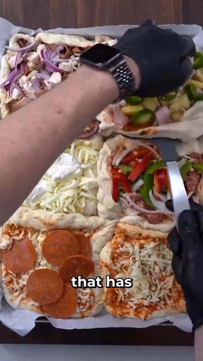 Different Small Six Pizza