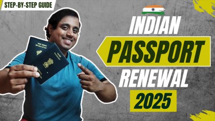 How to Renew Your Indian Passport Online in 2025 | Online Passport Renewal Process in India