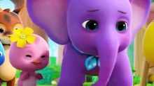 Cartoon like interesting and teach baby