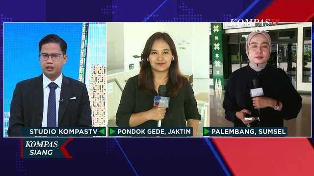 [FULL] Embarkasi Palembang Berangkatkan 370 Jemaah Haji Kloter 12 ke Tanah Suci