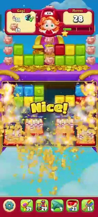 Toy Blast level 10350Stage 146