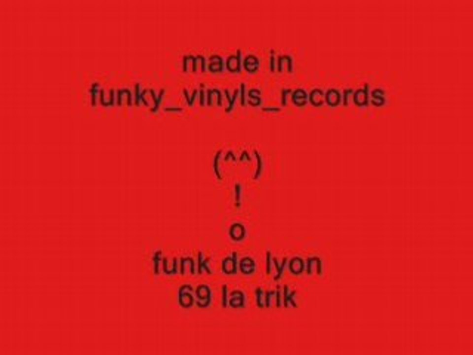 funk lyon speed bon son du 69 represente