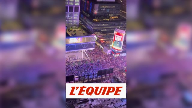 New York en folie après la qualification des Knicks - Basket - NBA