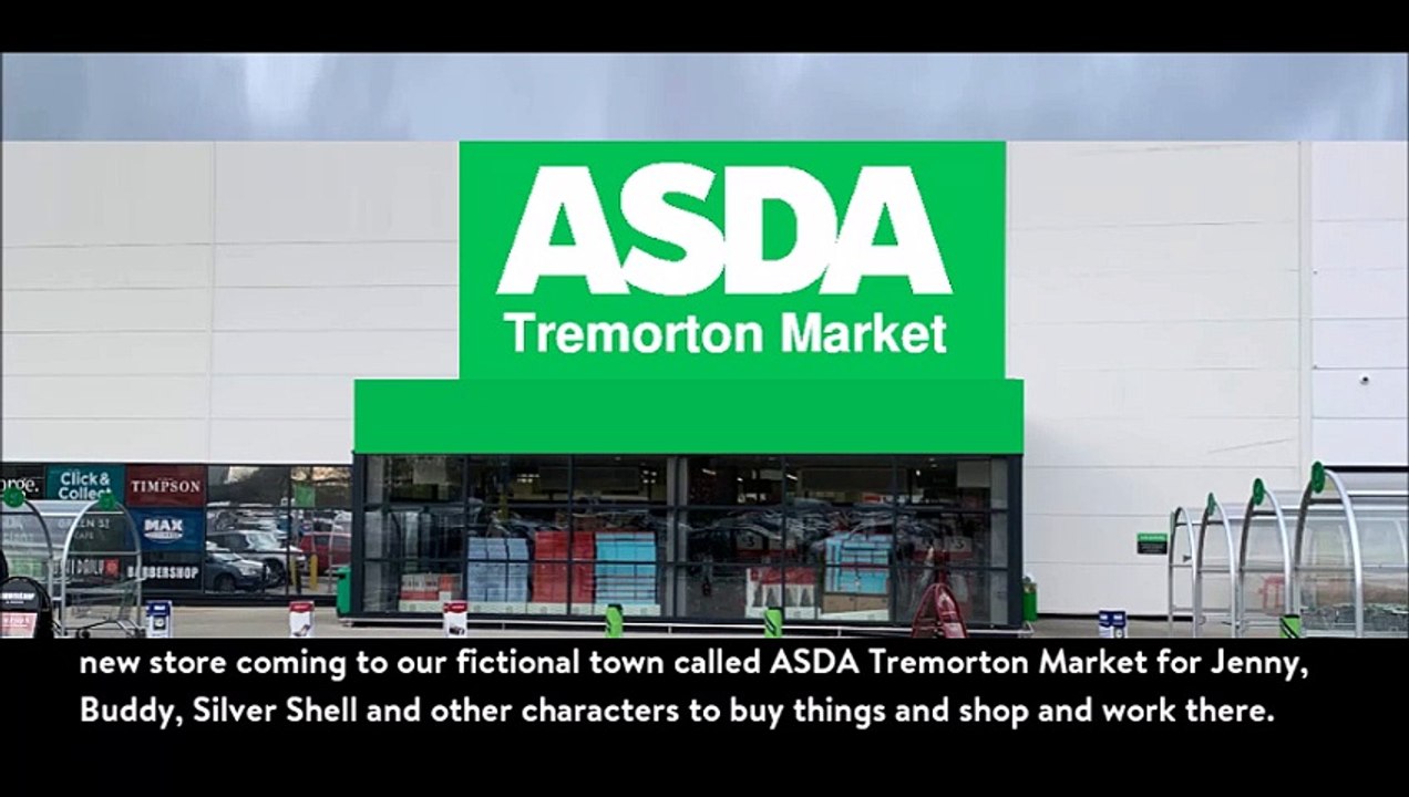 ASDA Tremorton Market will be coming to a fictional town Tremorton soon as possible