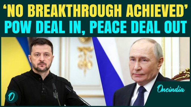 Russia-Ukraine Peace Talks COLLAPSE In Less Than Two Hours | Deal To Swap POW Achieved But…’