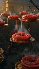 Jalebi Kingdom ❤️ ___jalebi _sweets _food _yummy__foodphotography _foodie__reelsvideo _aiart _trending _trendingreels _explorepage(MP4)