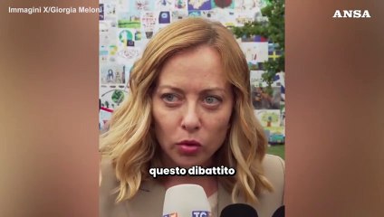 Ucraina, Meloni: "L'Italia non partecipa a format sull'invio di truppe"
