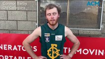 WDFNL footy: Connor Barby, Old Collegians