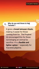 Quiz Answer: Why Do You Exit Ihram in Hajj Tamattu’? | Hajj Tips by Planeta Travels