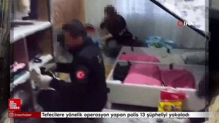 Kahramanmaraş merkezli 3 ilde tefecilik operasyonu