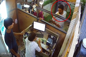 कॉफी और नाश्ते के बाद कैफे में बौखलाया कांस्टेबल, कर्मचारी को जड़ दिए थप्पड़, Video हुआ वायरल