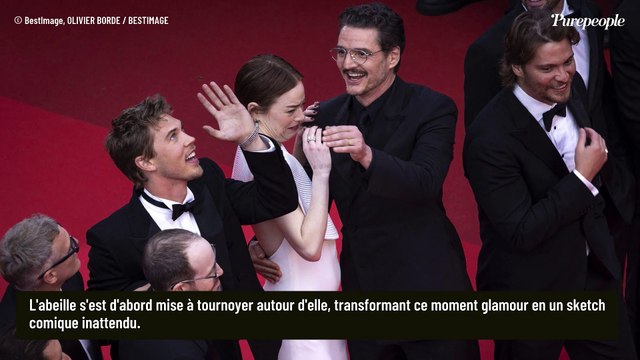 Une star oscarisée face à un imprévu de taille sur le tapis rouge à Cannes, deux acteurs à son secours