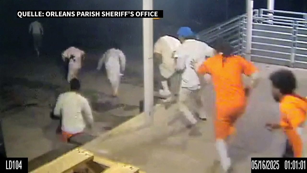 Zehn Häftlinge aus Gefängnis in New Orleans ausgebrochen