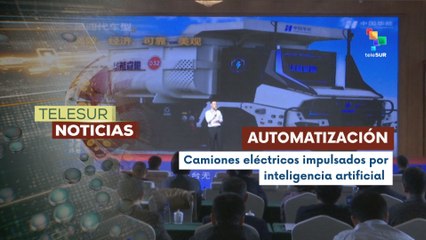 En China operan los primeros 100 camiones eléctricos sin conductor