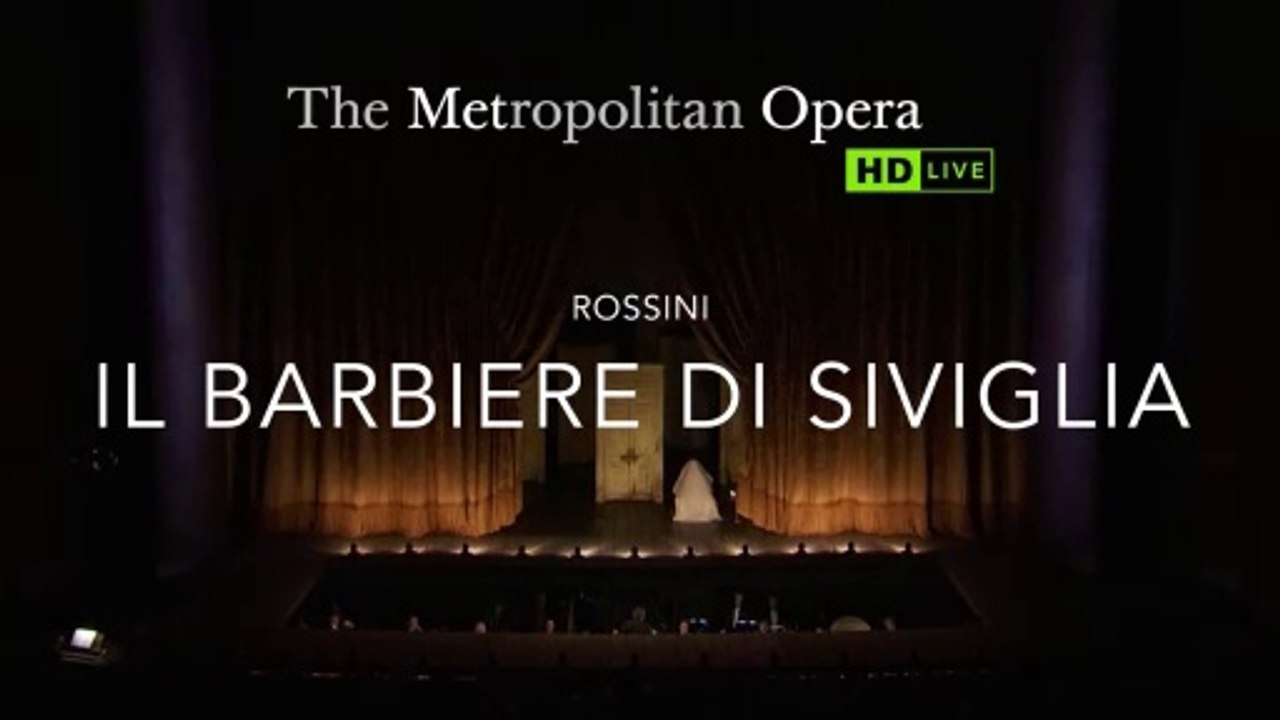 Met Opera Live im Kino: Il Barbiere Di Siviglia Trailer OV - video ...