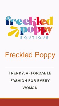 Freckled Poppy Trendy, Affordable Fashion for Every Woman