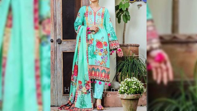 How to Stitch and Design beautiful Lawn dresses||Lawn ke kapdon ke design||Lawn suits design