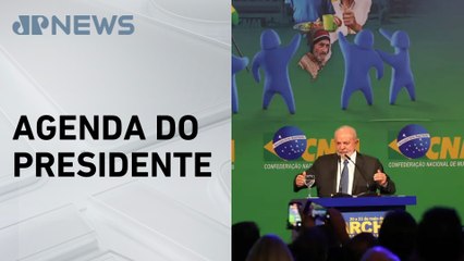 Lula marca presença na abertura da XXVI Marcha a Brasília em Defesa dos Municípios
