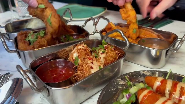 We visited Cutting Chaii and had delicious Indian tapas