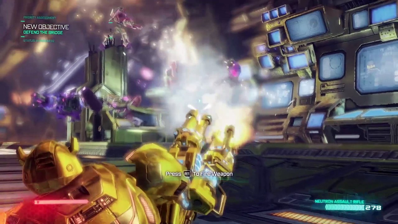 Transformers Fall of Cybertron - Gameplay #1 (Normal Mode)