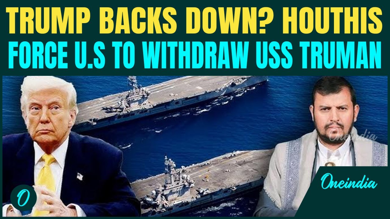 Trump’s Shameful Defeat Against Houthis? U.S. Pulls USS Harry Truman After Ceasefire With Houthis