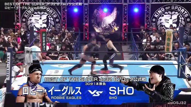 Robbie Eagles vs. SHO - Best Of The Super Junior 32 Block B Match: NJPW Best Of The Super Junior 32 Day 5 (5/17/2025)