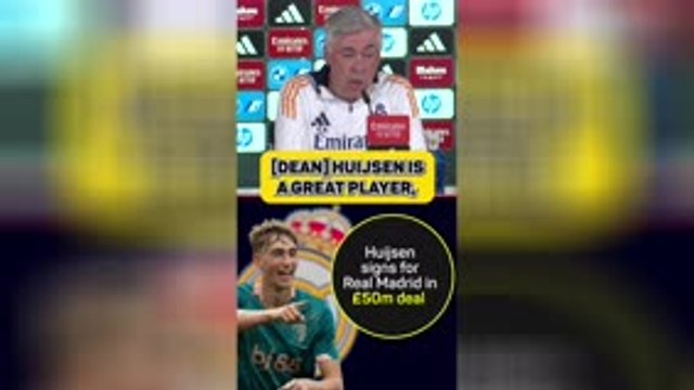Ancelotti weighs in on Huijsun's Real Madrid transfer