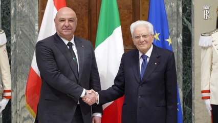 Mattarella riceve Aoun "Grande amicizia tra Italia e Libano"