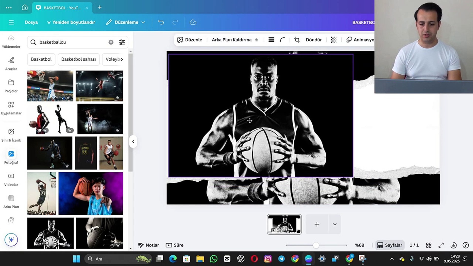 CANVA'NIN SIRRI ÇÖZÜLDÜ! Bu Yırtık Kağıt Efekti Herkesin Ağzını Açık Bırakacak!