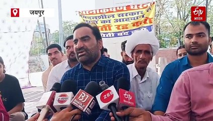 एसआई भर्ती परीक्षा मामला: बेनीवाल बोले- 25 मई को जयपुर में करेंगे एक लाख लोगों की रैली