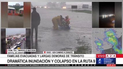 Intendente Zárate enfrenta inundaciones 🌊