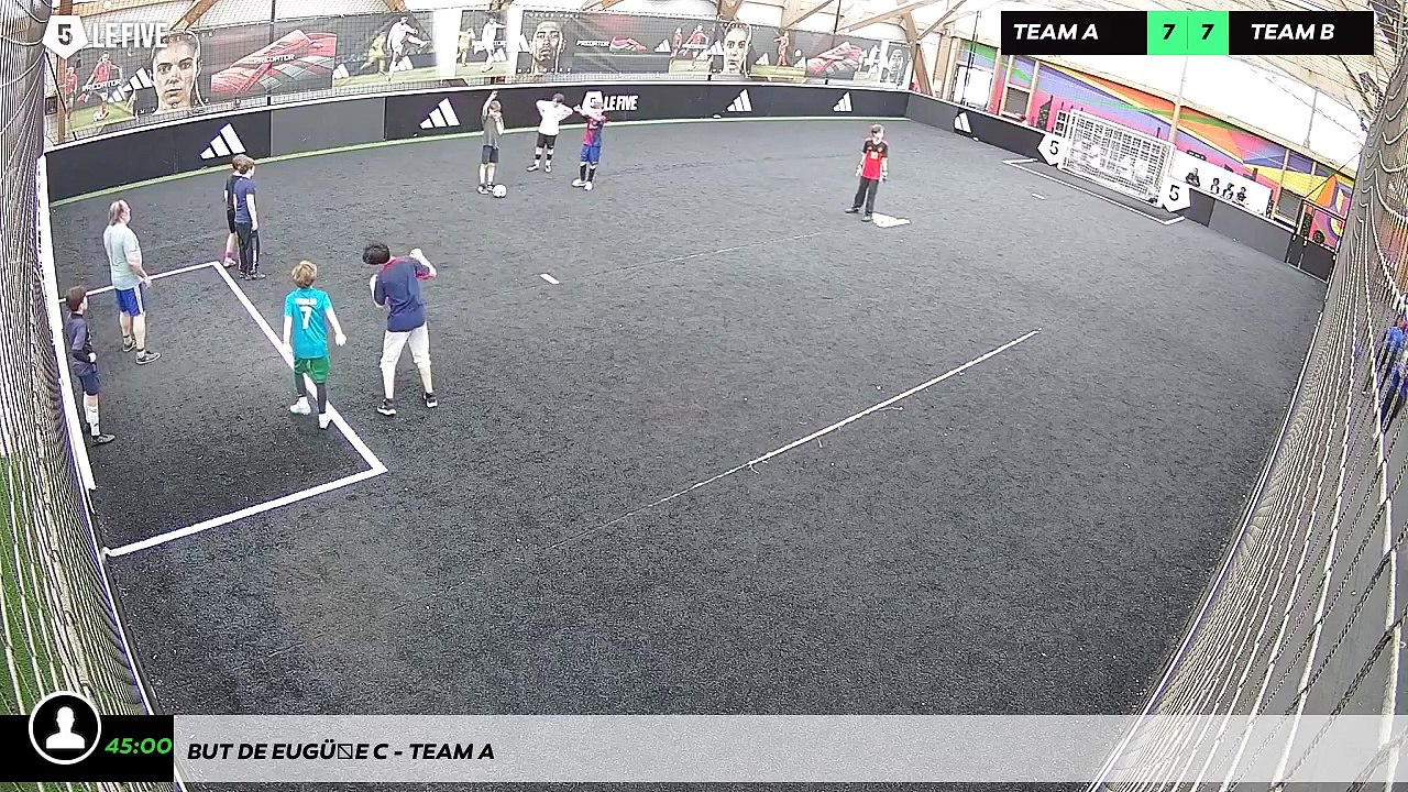 But de Eugène C - Team A