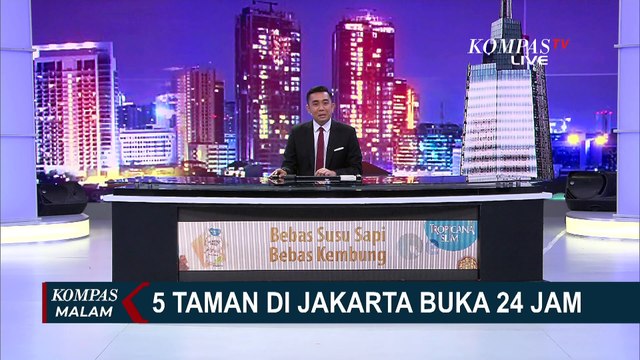 Asyik! 5 Taman di Jakarta Buka 24 Jam, Begini Suasana di Lapangan Banteng