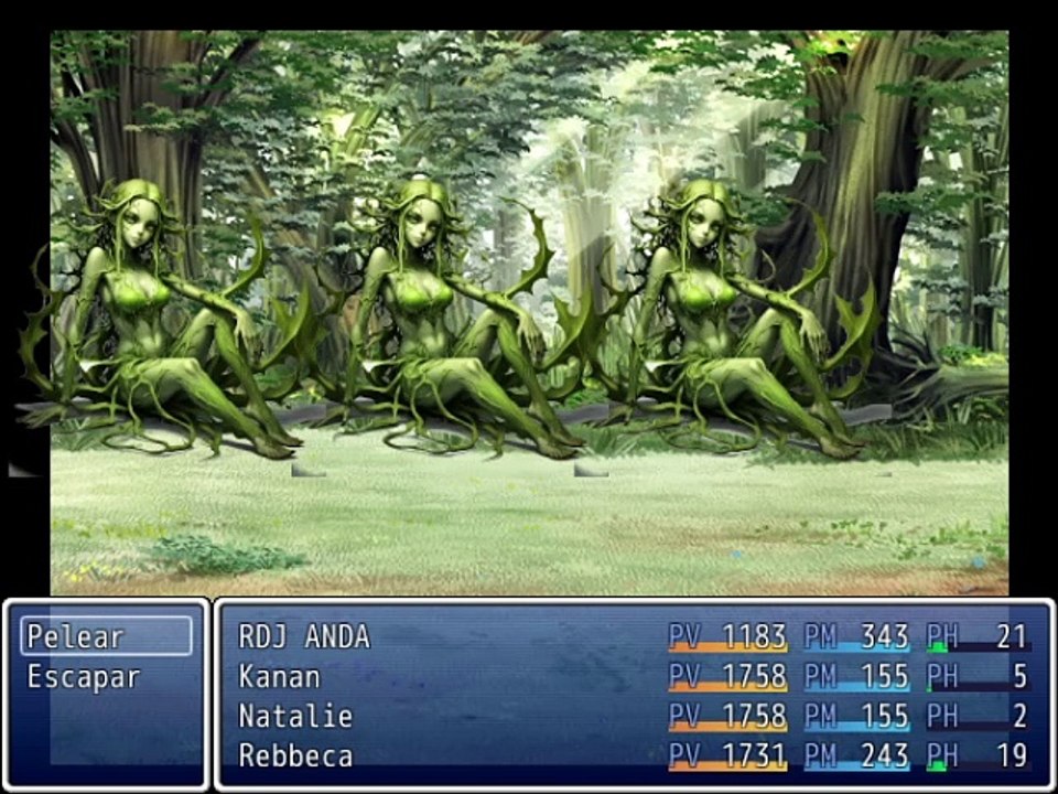 Probando mi juego de rpg maker en el intel celeron 2gb ram LINUX Español #4 - RJ ANDA #rpgmakervxace