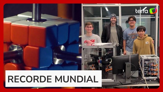 Robô monta cubo mágico em 0,1 segundo e entra para o Guinness